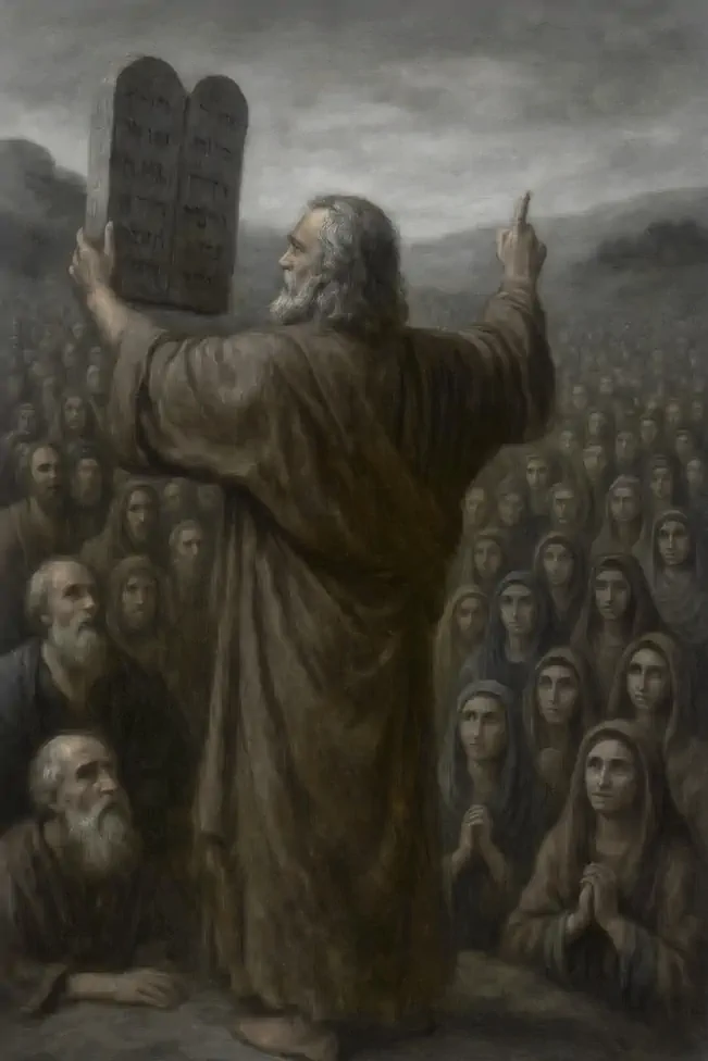 Moses the law giver